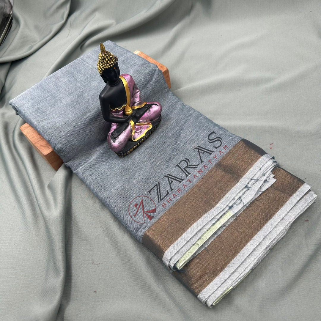 Bharatanatyam Dance Practice Saree