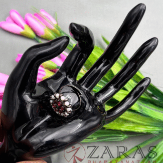 Bharatanatyam dance jewellery ring