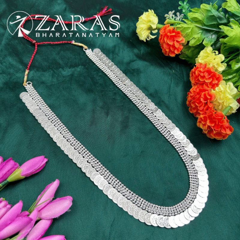Bharatanatyam Dance Silver Jewellery Haaram