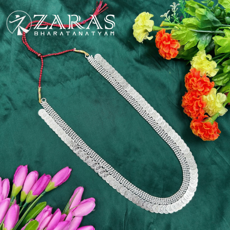 Bharatanatyam Dance Silver Jewellery Haaram