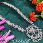 Bharatanatyam Dance Silver Jewellery Haaram