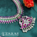 Bharatanatyam Dance Silver Jewellery Haaram
