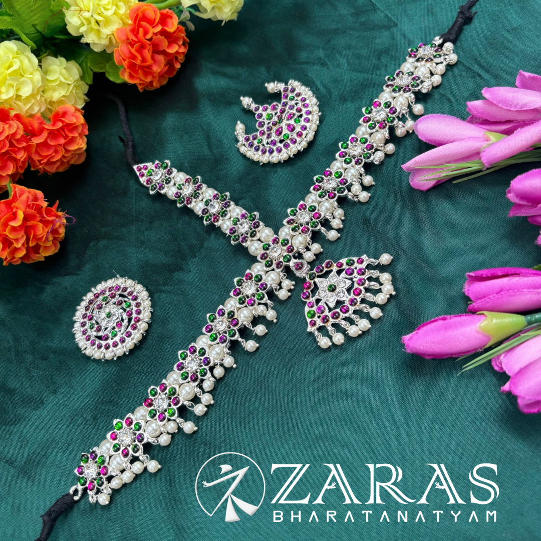 Bharatanatyam Dance Jewellery Headset Bharatanatyam Dance Jewellery Headset