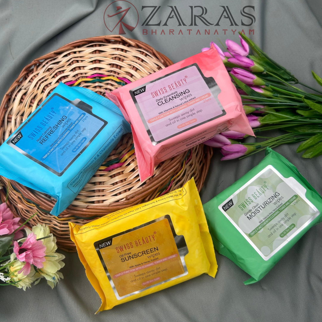 Bharatanatyam Dance Makeup Products - Wipes