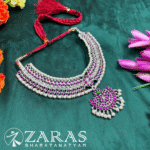 Bharatanatyam dance silver Necklace