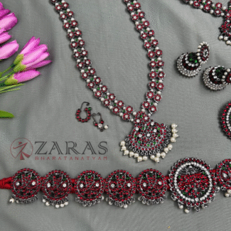 Bharatanatyam Dance Jewellery Kemp Set