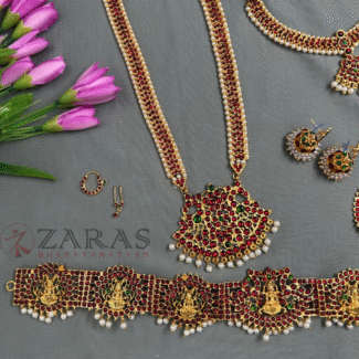 Bharatanatyam Dance Jewellery Kemp Set