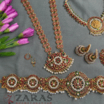 Bharatanatyam Dance Jewellery Kemp Set