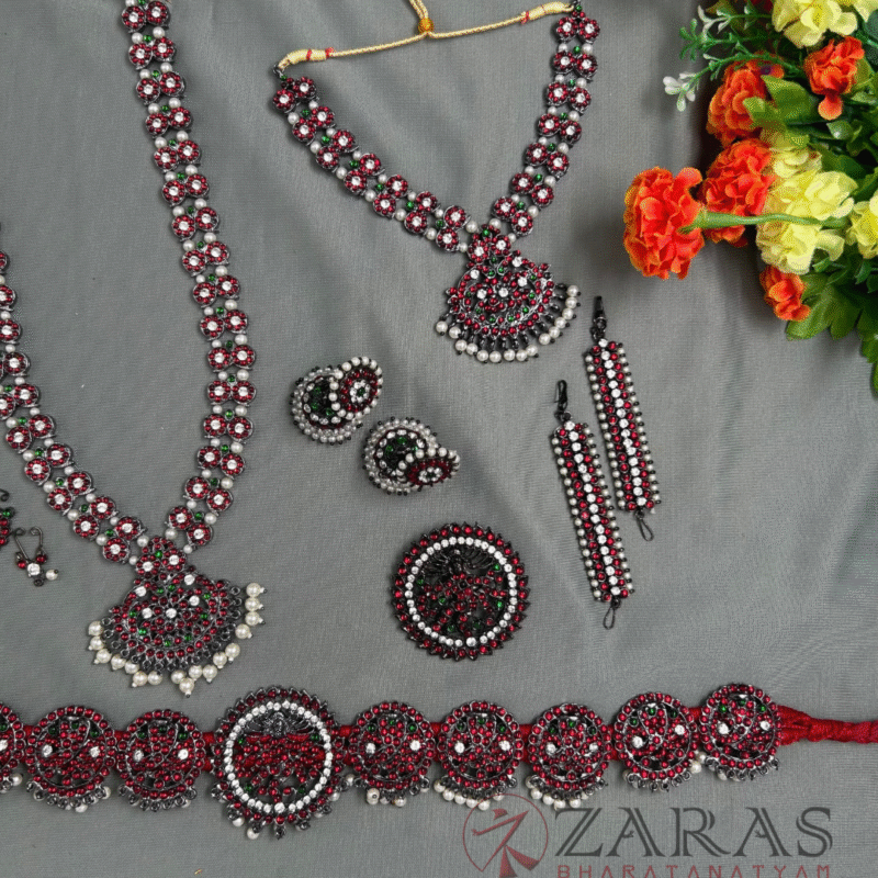 Bharatanatyam Dance Jewellery Kemp Set