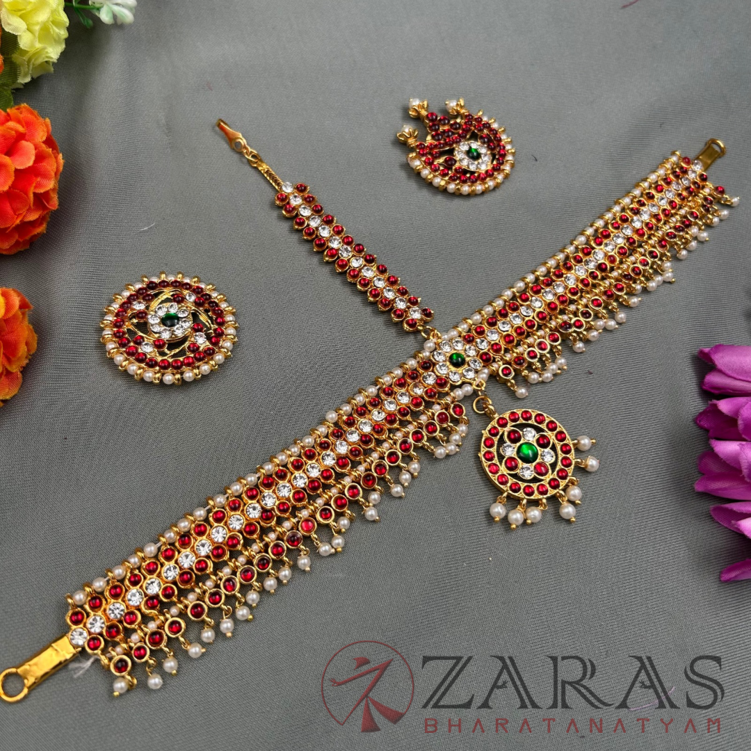 Bharatanatyam Dance Jewellery Headset