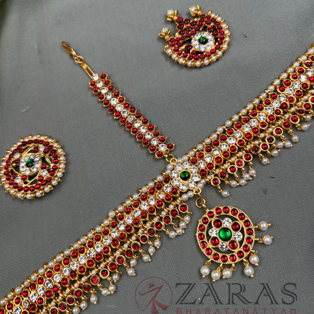 Bharatanatyam Dance Jewellery Headset