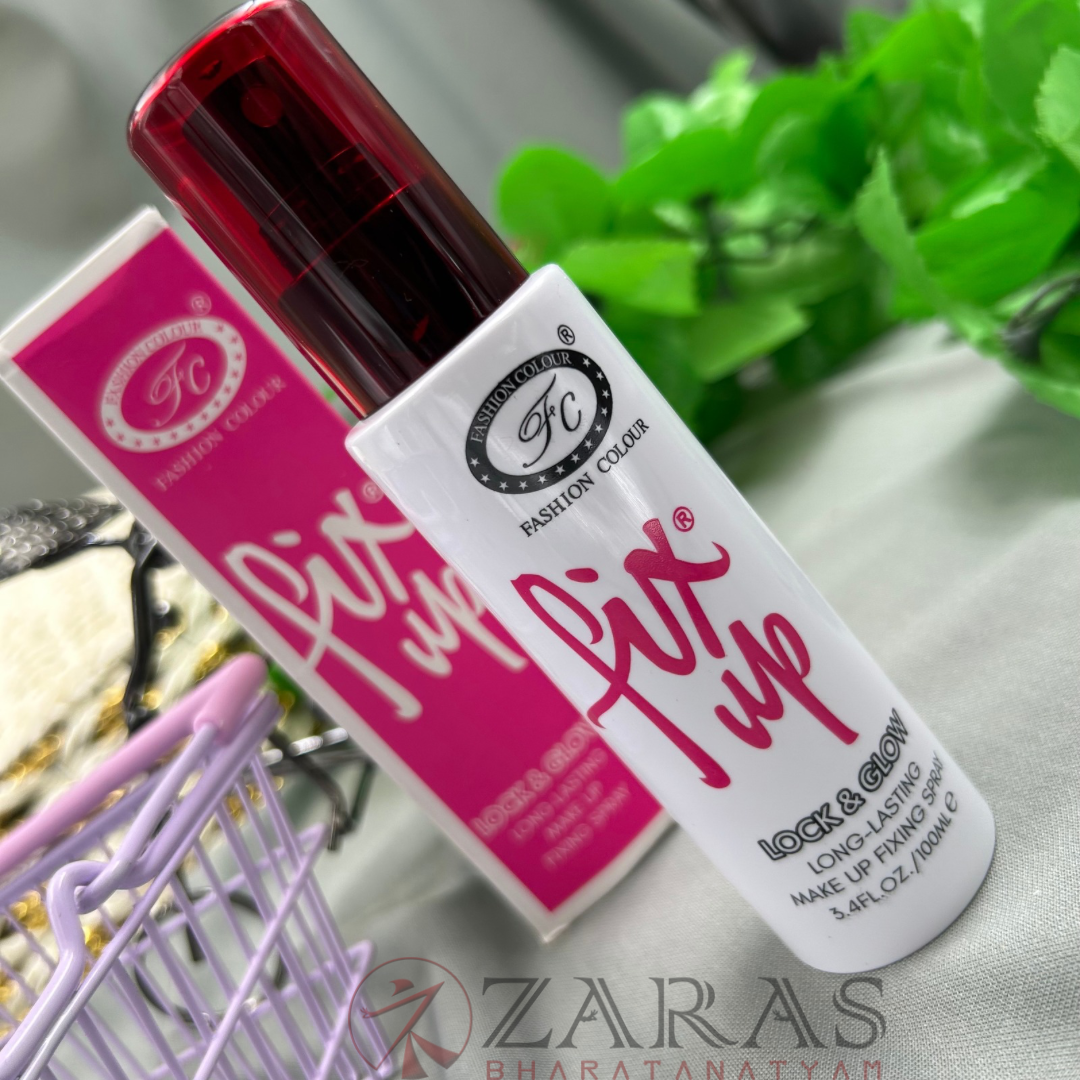 Bharatanatyam makeup product Misty Finish Fixer