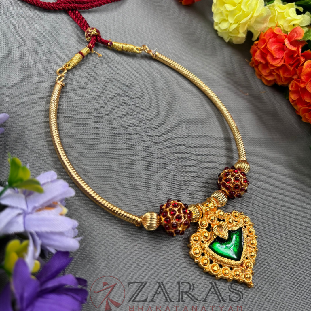 Bharatanatyam Dance Jewellery Necklace Bharatanatyam Dance Jewellery Necklace