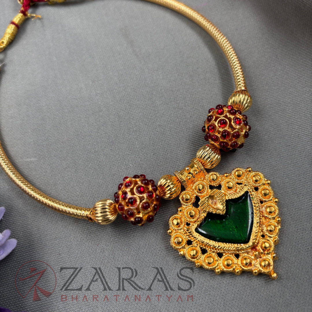 Bharatanatyam Dance Jewellery Necklace Bharatanatyam Dance Jewellery Necklace