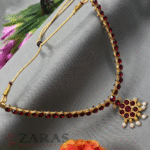 Bharatanatyam kemp Necklace
