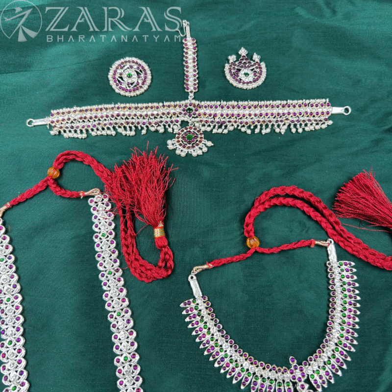 Bharatanatyam Dance Jewellery Kemp Set