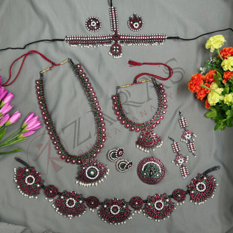Bharatanatyam Dance Jewellery Kemp Set