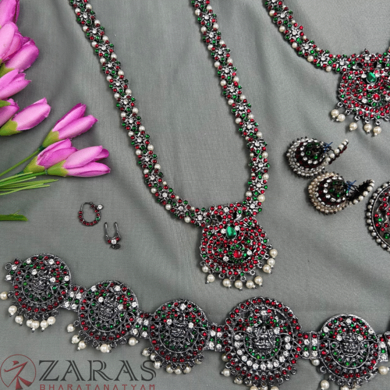 Bharatanatyam Dance Jewellery Kemp Set