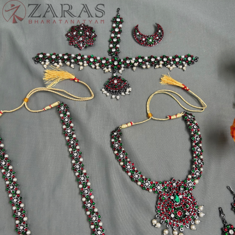 Bharatanatyam Dance Jewellery Kemp Set
