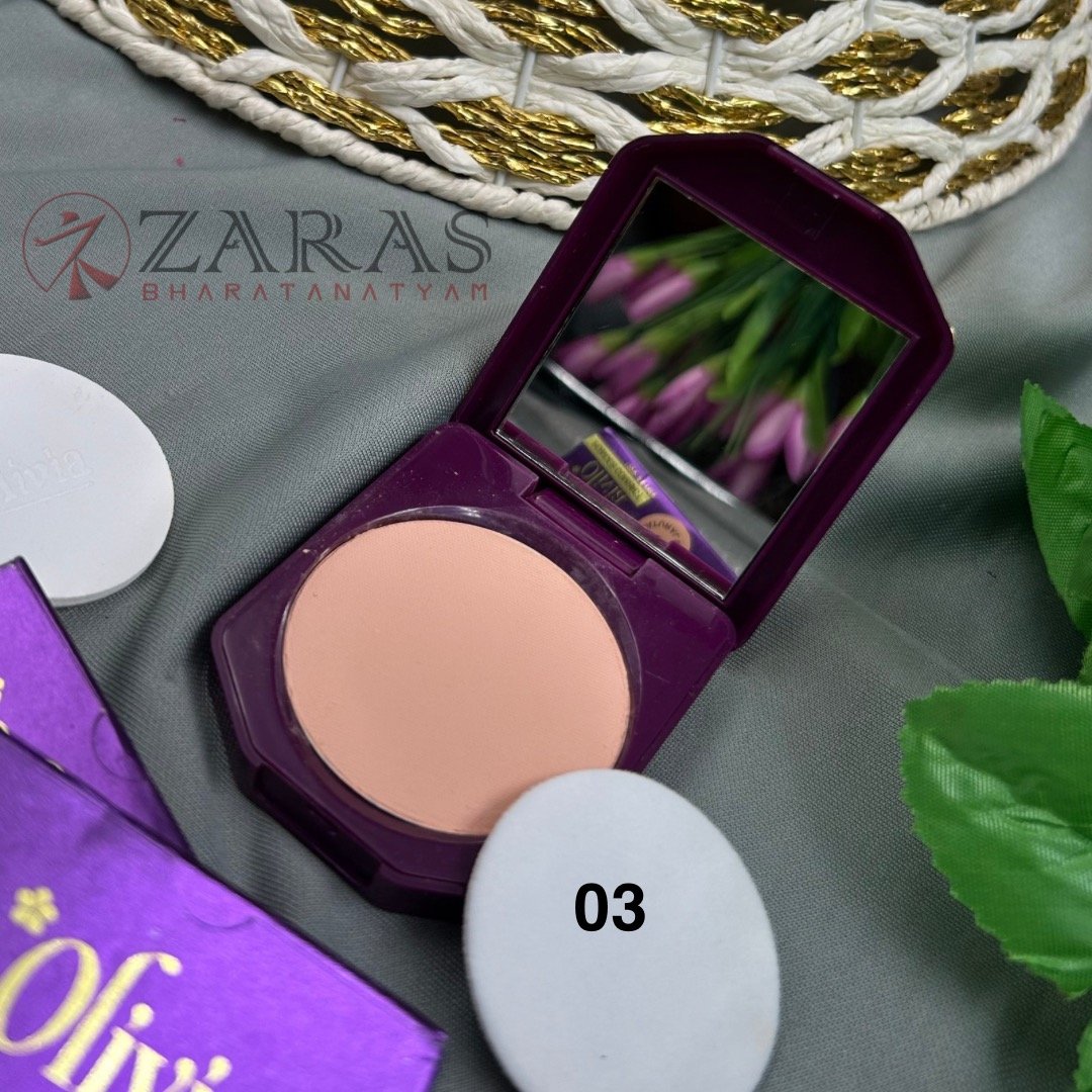 Bharatanatyam Makeup Products Compact powder