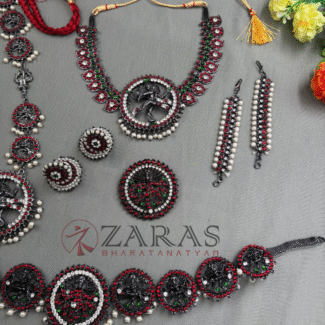 Bharatanatyam Dance Jewellery Kemp Set