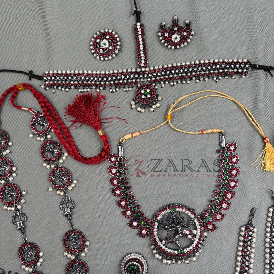 Bharatanatyam Dance Jewellery Kemp Set