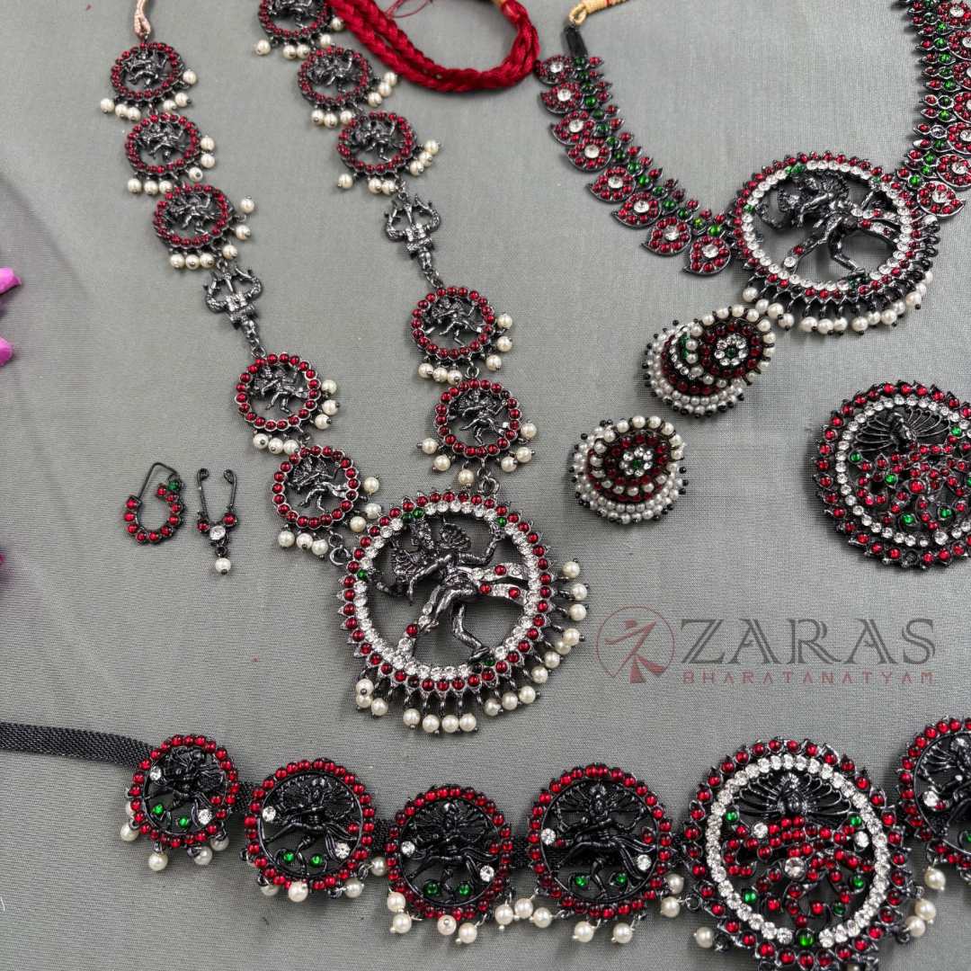 Bharatanatyam Dance Jewellery Kemp Set