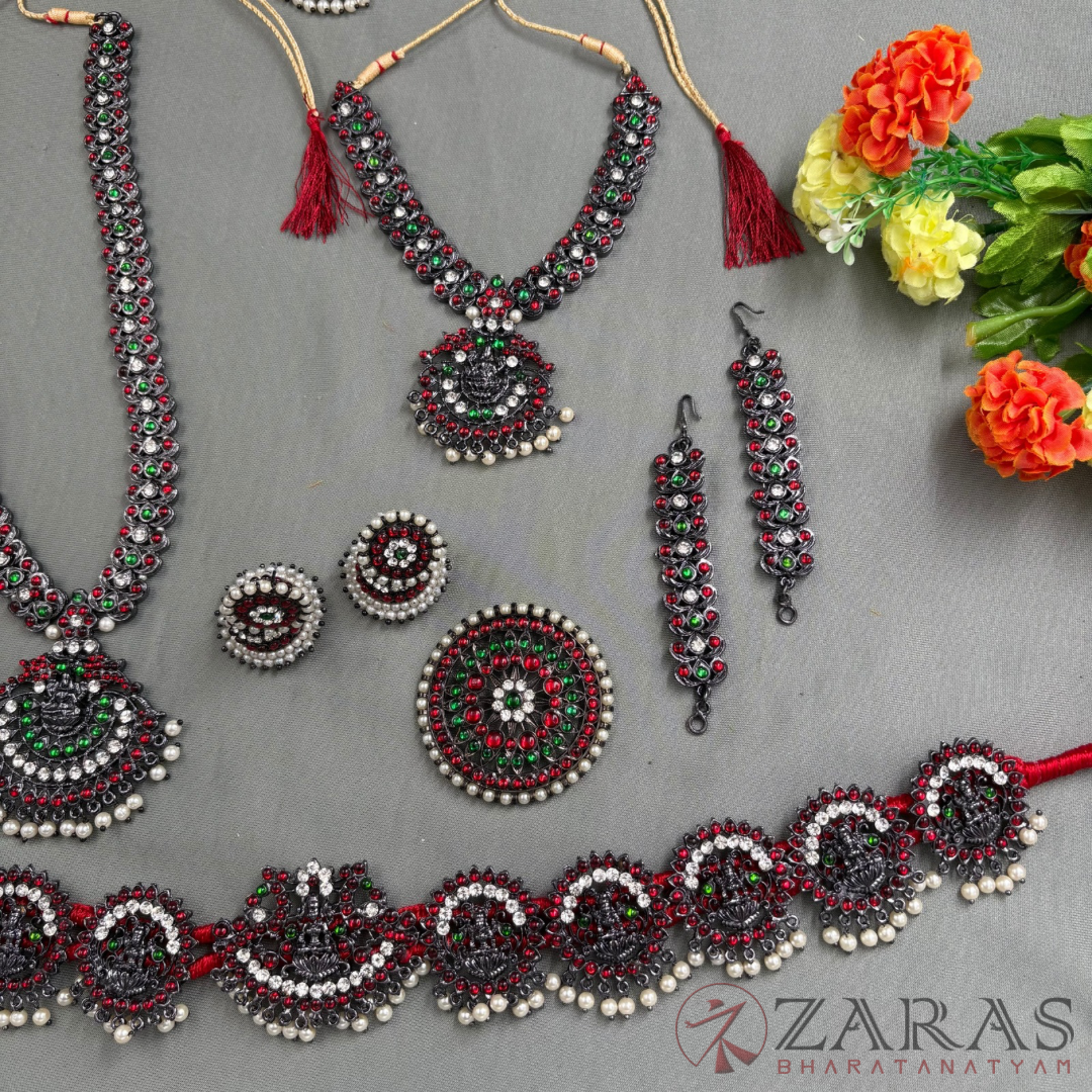 Bharatanatyam Dance Jewellery Kemp Set