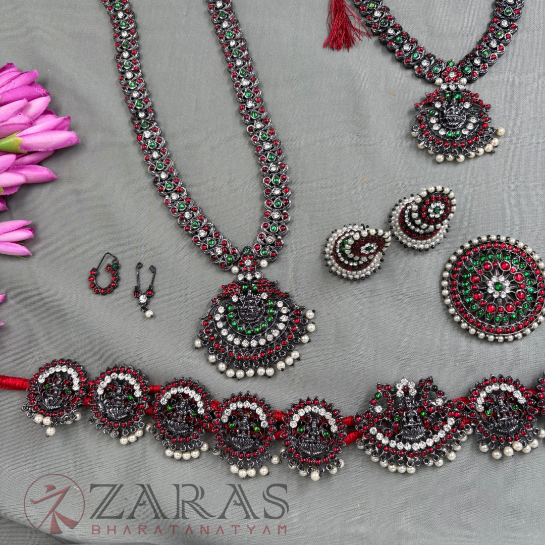 Bharatanatyam Dance Jewellery Kemp Set