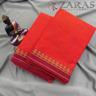Bharatanatyam Dance Practice saree