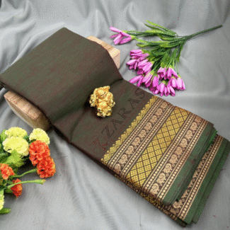 Bharatanatyam Dance Practice Saree