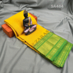 Bharatanatyam Dance Practice saree