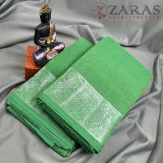 Bharatanatyam Dance Practice saree