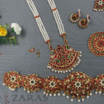 Bharatanatyam Dance Jewellery Full Set Kemp