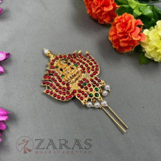 Bharatanatyam Dance Jewellery - Lotus Lakshmi Head Arch RG Kemp