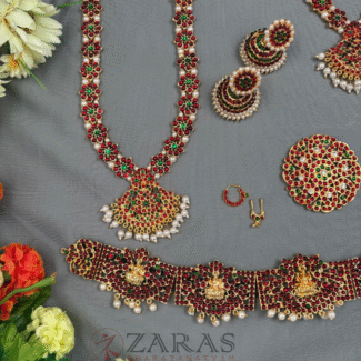 Bharatanatyam Dance Jewellery Full set