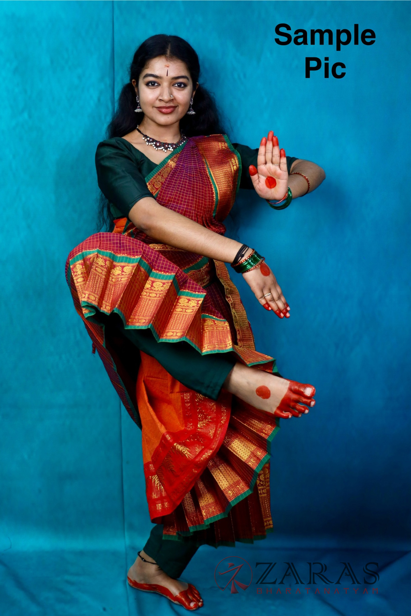 Readymade Dance Practice Sarees
