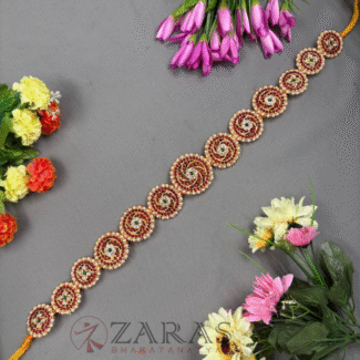 Bharatanatyam Dance Jewellery - Sun Hip Belt RG Kemp CS (Ottiyanam)