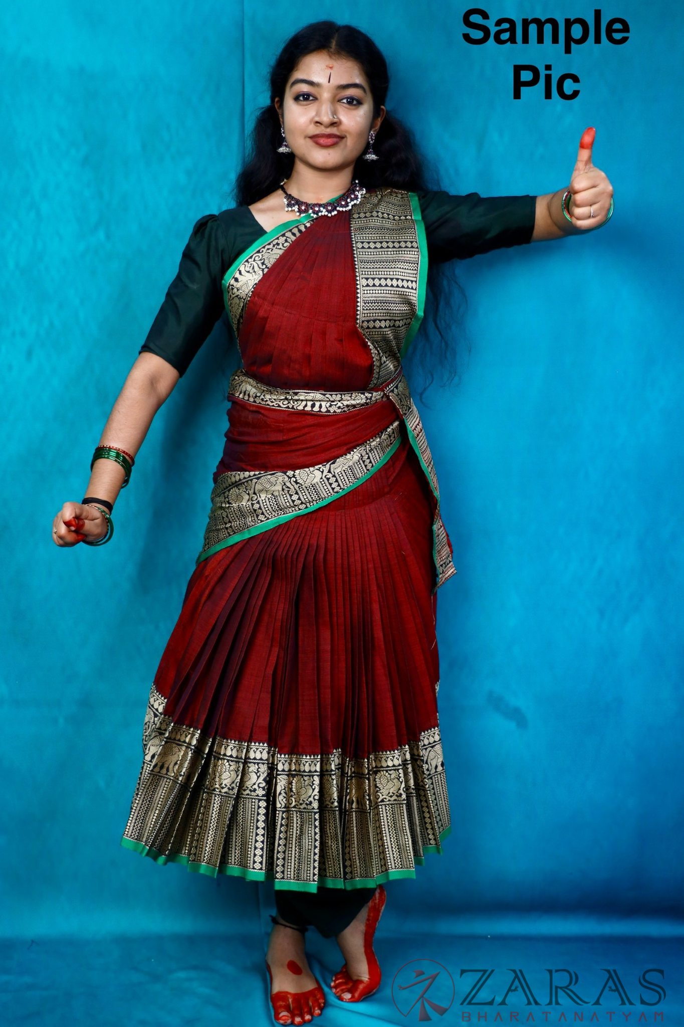 Readymade Dance Practice Sarees