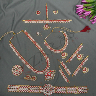 Bharatanatyam Dance Jewellery Kemp Set
