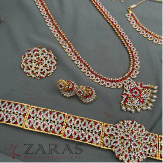Bharatanatyam Dance Jewellery Kemp Set