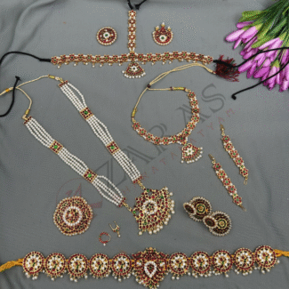 Bharatanatyam Dance Jewellery Kemp Set