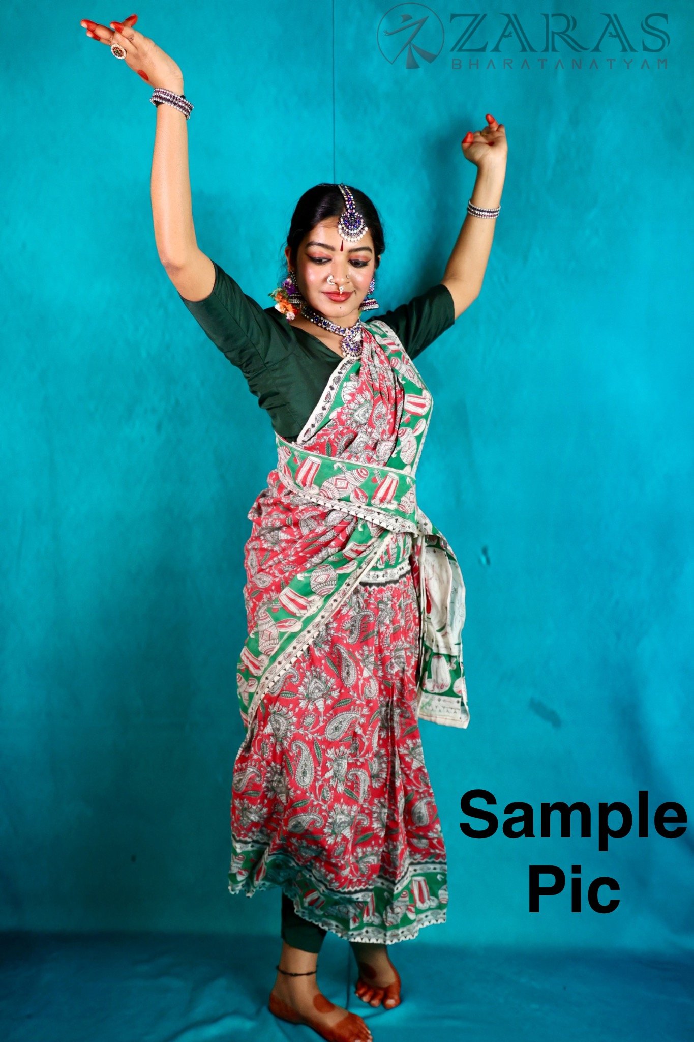 Readymade Dance Practice Sarees