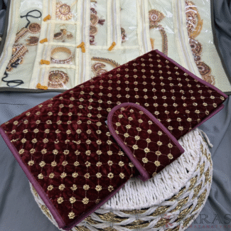 Bharatanatyam Dance Jewellery Bag / Organiser Foldable - No: 203