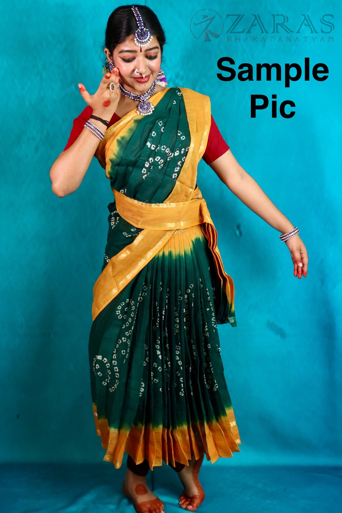 Readymade Dance Practice Sarees