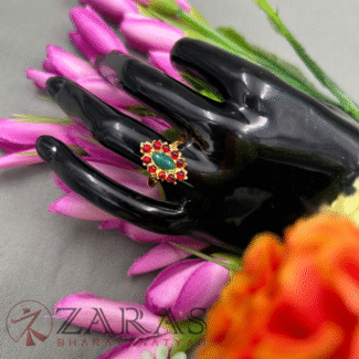 Bharatanatyam dance jewellery ring