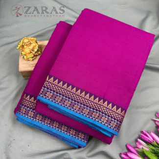 Bharatanatyam Dance Practice Saree
