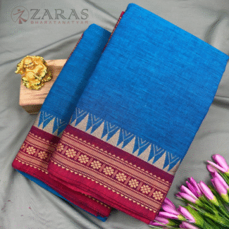 Bharatanatyam Dance Practice Saree